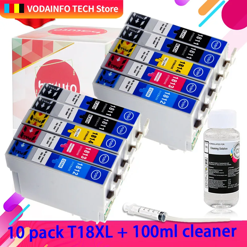 QSYRAINBOW T 1811 T1811 1812 1813 чернильный картридж для Epson xp 325 405WH XP 405 215 412|Чернильные