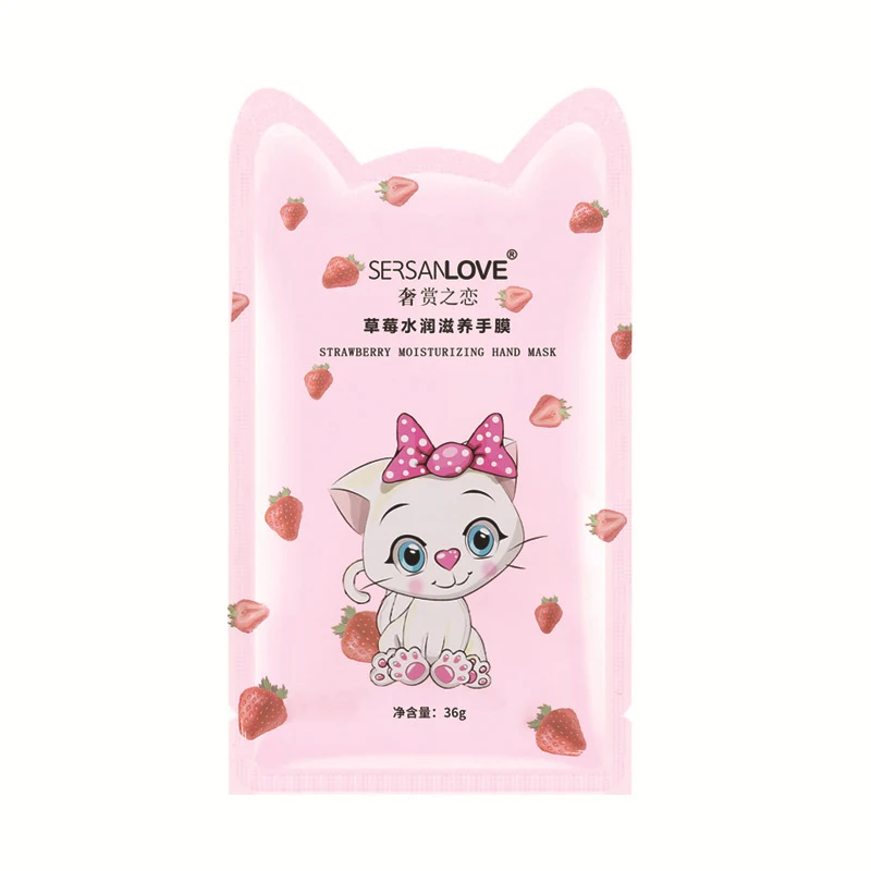 Маска для рук и ног клубника Натуральный Питательный Уход за кожей средство