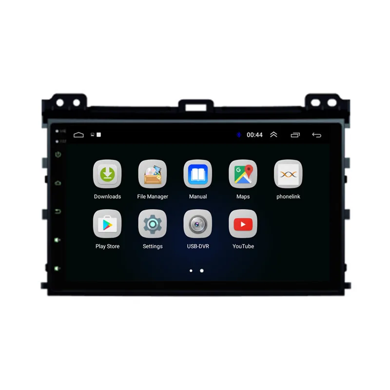 4G LTE Android 8,1 подходит для TOYOTA PRADO Land Cruiser 120 2003-2010 Мультимедиа стерео автомобильный dvd-плеер навигация gps радио
