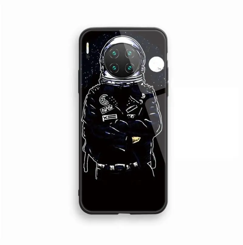Закаленное Стекло чехол для телефона mate 30pro астронавт выглядят мобильный телефон