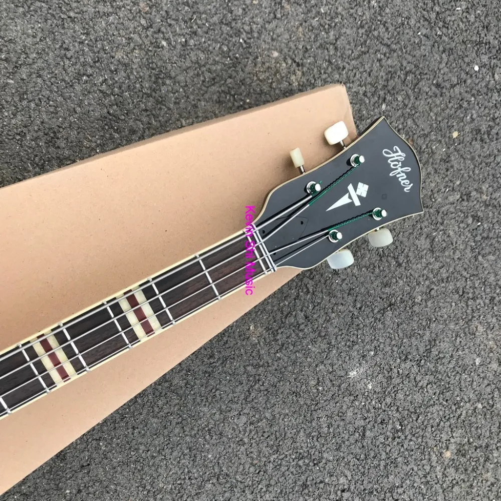 Тонкое тело Hofner bass htc-500/7-SB штапельное-топ Tonabnehmer Германия импортное оборудование тонкая линия Hofner htc 500/7 электрический бас