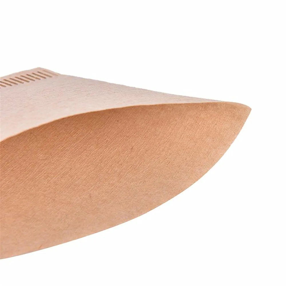 Экологичная неотбеленная оригинальная деревянная ручная капельная бумага для