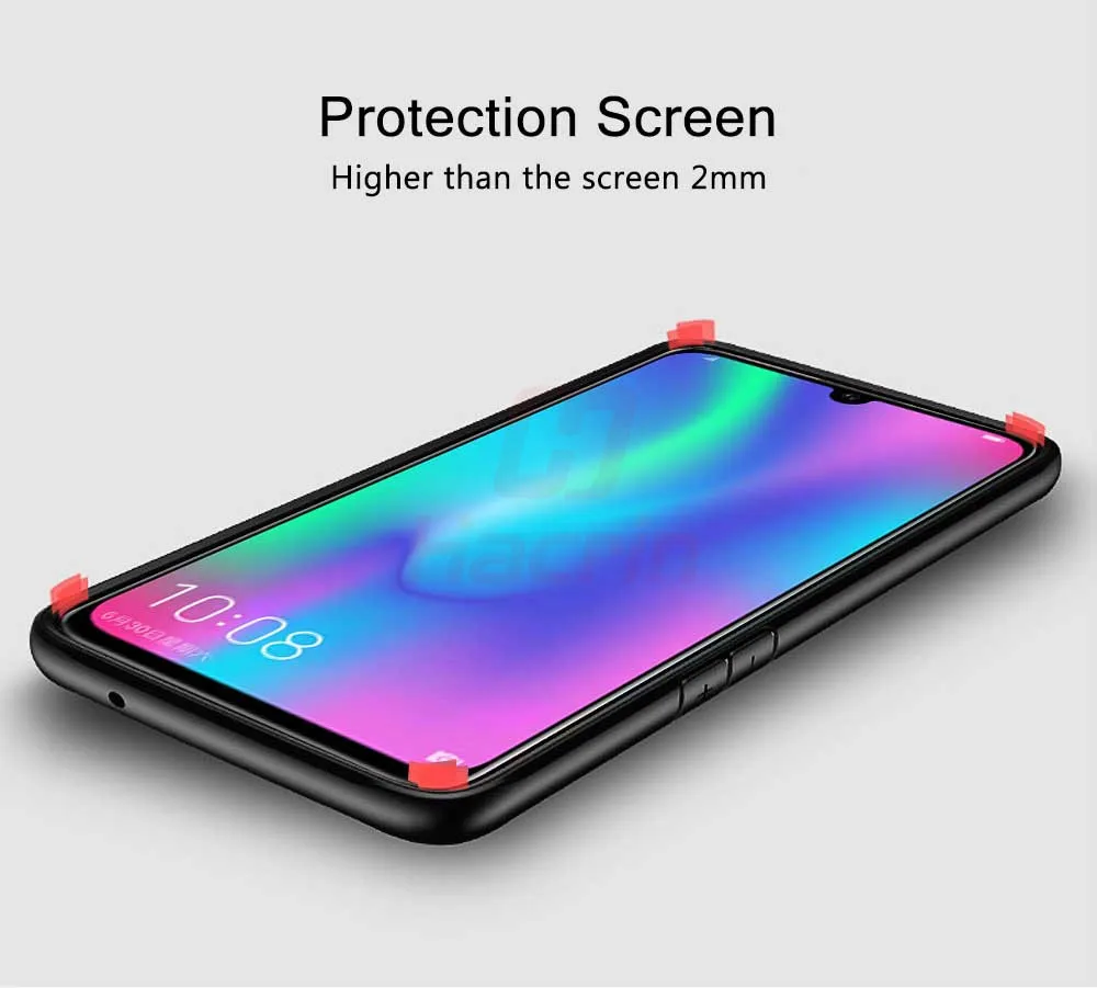 Чехол для Honor 10 Lite, чехол, противоударный, прочный бампер, прозрачный, мягкий, ТПУ, силиконовый, защитная накладка для телефона, для huawei Honor 10 Lite