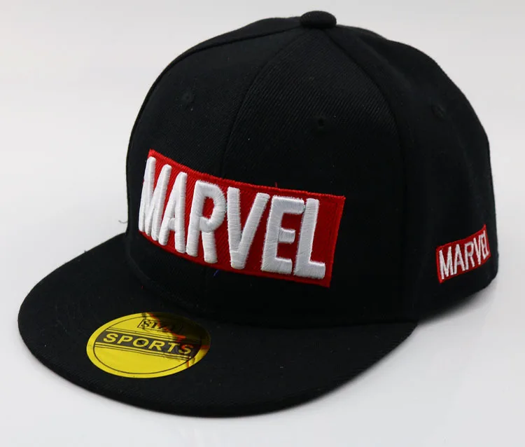 Крутая детская бейсболка с логотипом Marvel Мстители 2021 шапка плоскими полями
