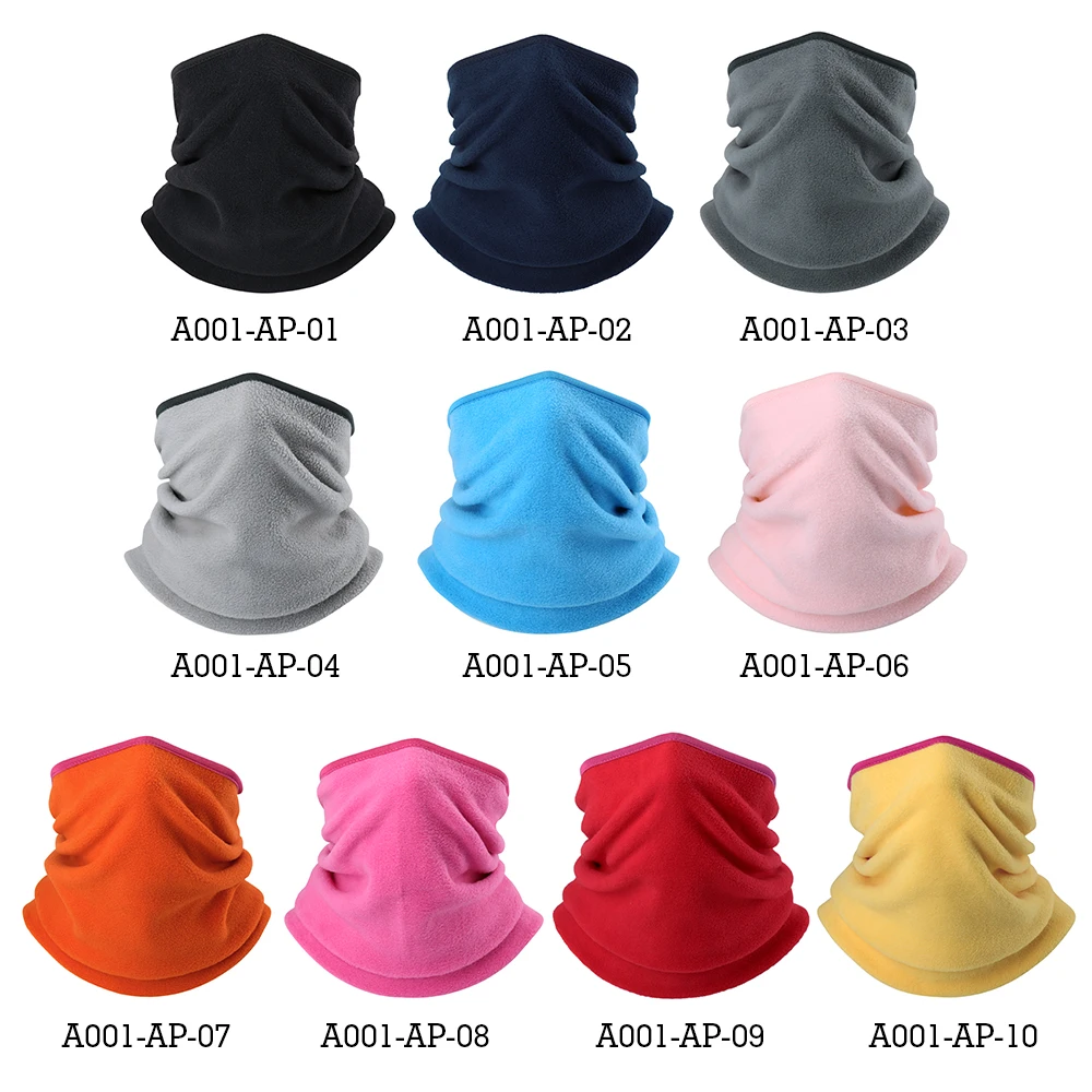 Зимний флисовый бандана шейный шарф Балаклава чехол для лица мотоциклетный