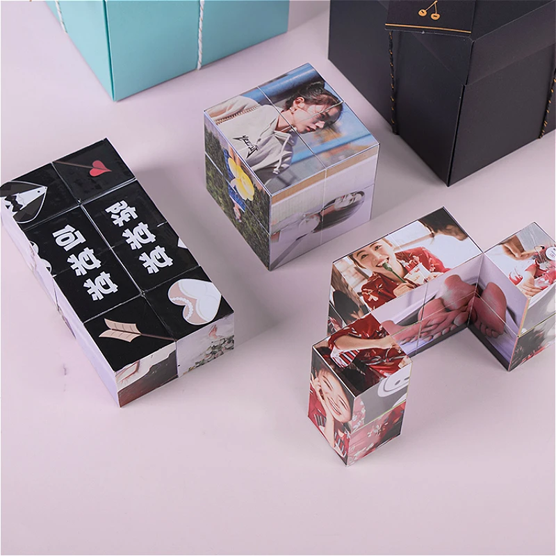 Креативная фото флип пользовательские Альбом DIY ручной работы подарок на день