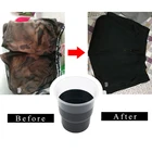 20 г черная краска для ткани, акриловая краска, порошок для выцветания одежды, текстиля, хлопка, нейлона, шелка, джинсов, окрашивание одежды, обновление