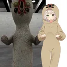 SCP 173 комбинезоны пижамы зимний фланелевый плюшевый мультяшный Косплей Костюм кигуруми для взрослых