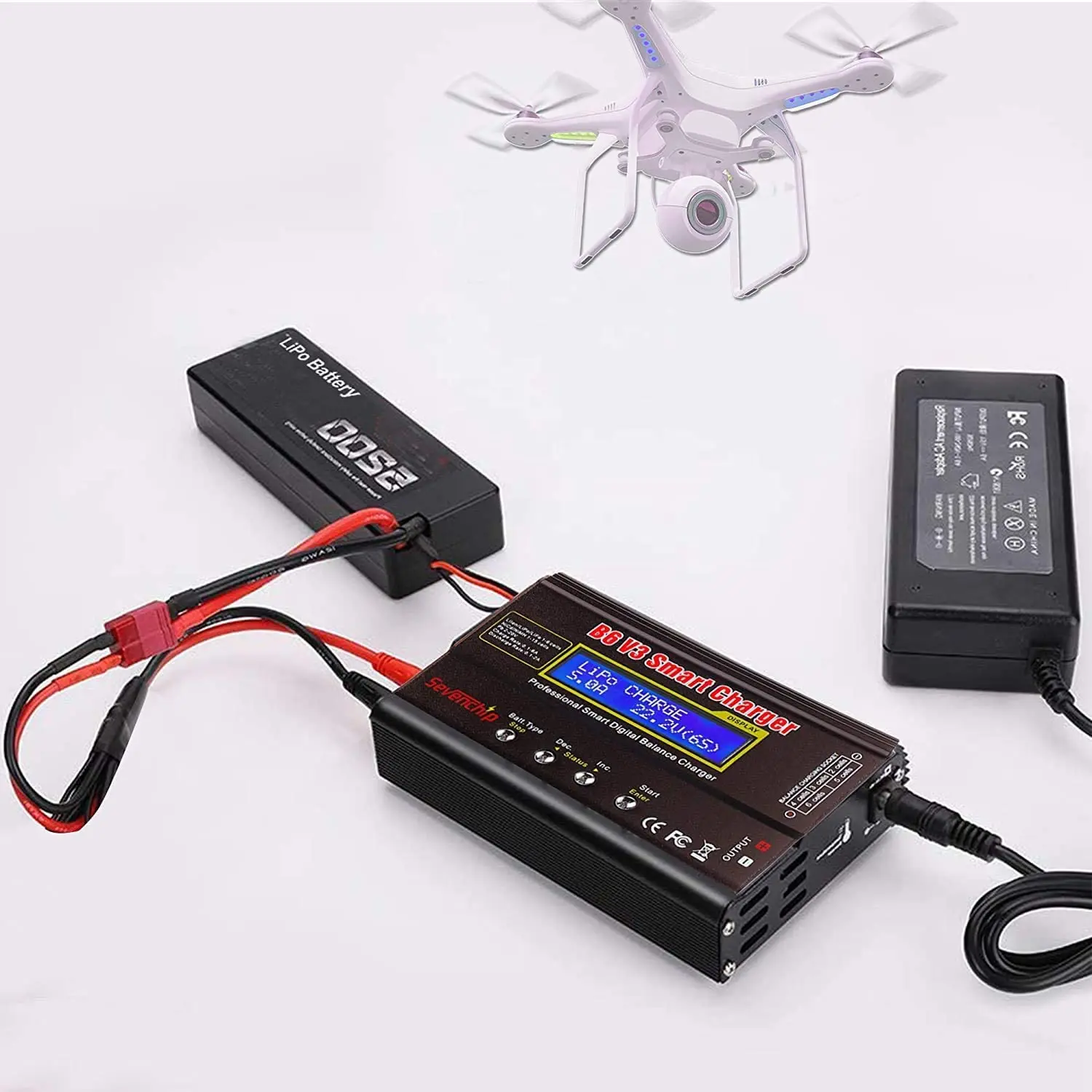 

iMAX B6 V3, 80 , 6 , LiHv Lipo NiMh Li-Ion Ni-Cd