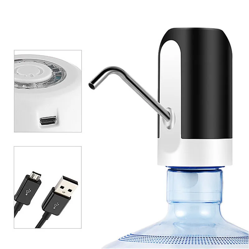 Перезаряжаемая емкость для воды Электрический водяной насос портативные