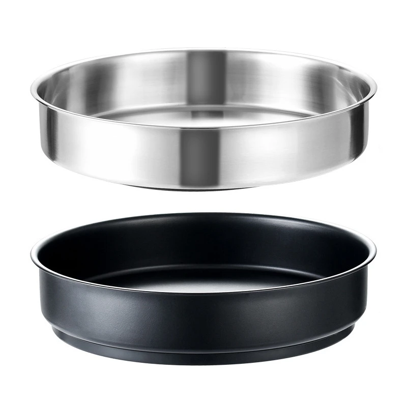 

10 Inch Spice Drink Cosmetic Storage Tray 360 Rotating Cabinet Organizer Stainless Steel Turntable for Kitchen