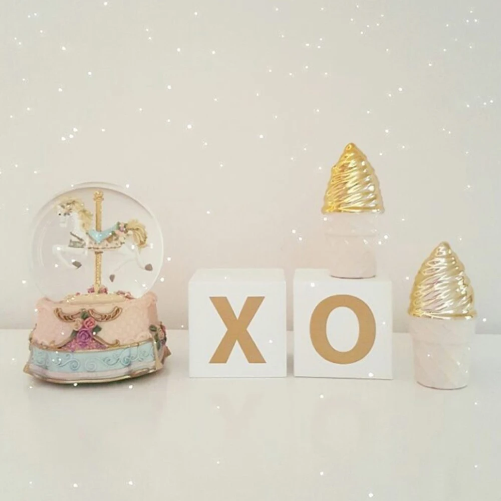 Большие деревянные буквы алфавита 5x5 см квадратные большие английские блоки ABC