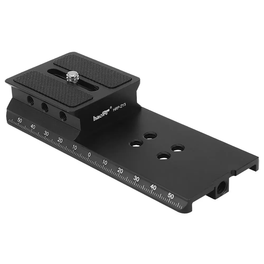 Haoge HRP ZY3 Камера высота стояк Quick Release Plate для Zhiyun Чжи Юн кран 3 лаборатории шарнирный