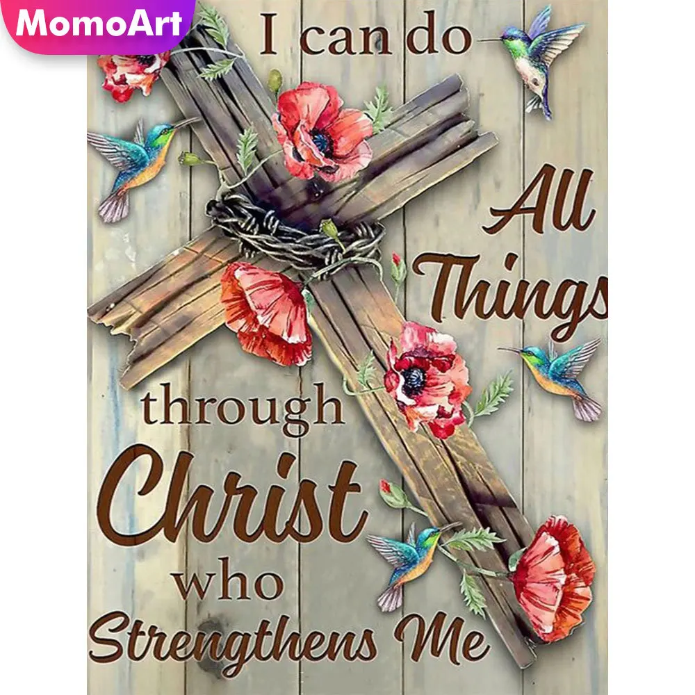 

Набор для алмазной вышивки MomoArt 5D, картина с текстом, искусство, вышивка буквами крестиком, Настенный декор «сделай сам»