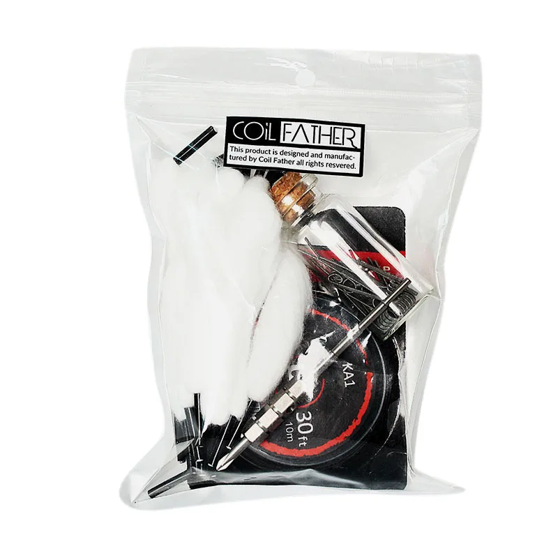 Катушка 2 в 1 для папы катушка фитиля отвертка инструмент вейпа нагревательная