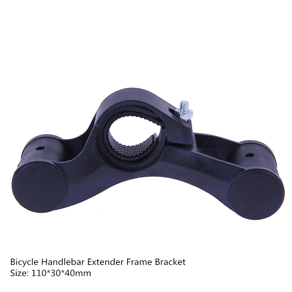Extender Bracket Расширенный кронштейн для велосипедного руля, крепление для велосипедной фары, держатель для компьютера, подставка для лампы фонаря 100 мм - Цвет: Extender Bracket