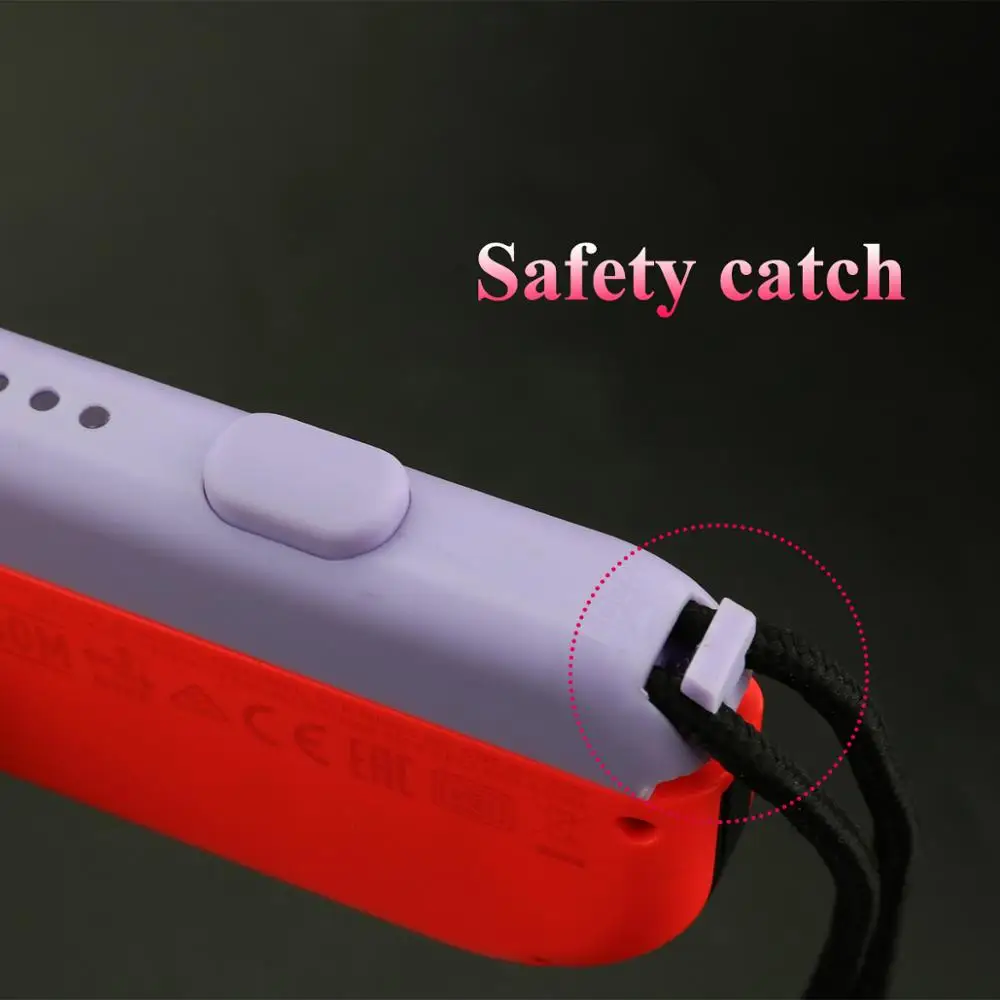 Цветной ремешок YuXi для переноски на запястье Nintendo Switch NS NX Joy-Con портативный
