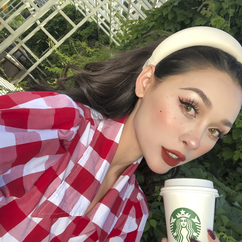 2019 практичная винтажная красная клетчатая короткая рубашка с запахом и