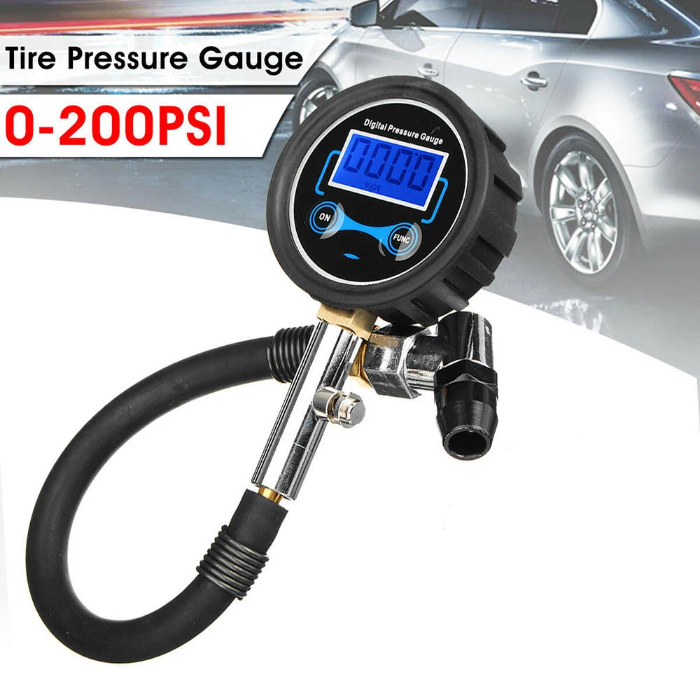 High Quality Digital Car Truck Vehicle Air Tire Pressure Inflator Gauge LCD Dial Meter Test | Автомобили и мотоциклы