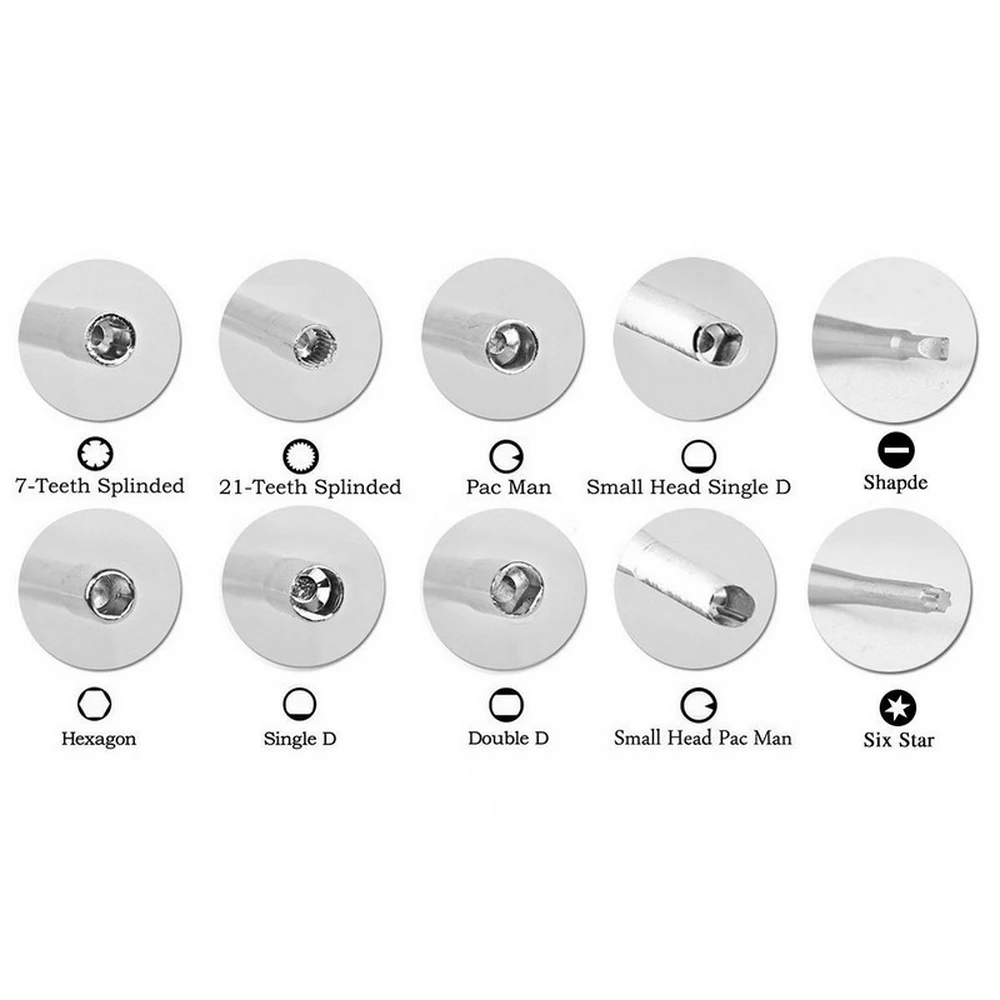 10 шт. карбюратор арматура карбюратора Настройка Регулировка отвертка с