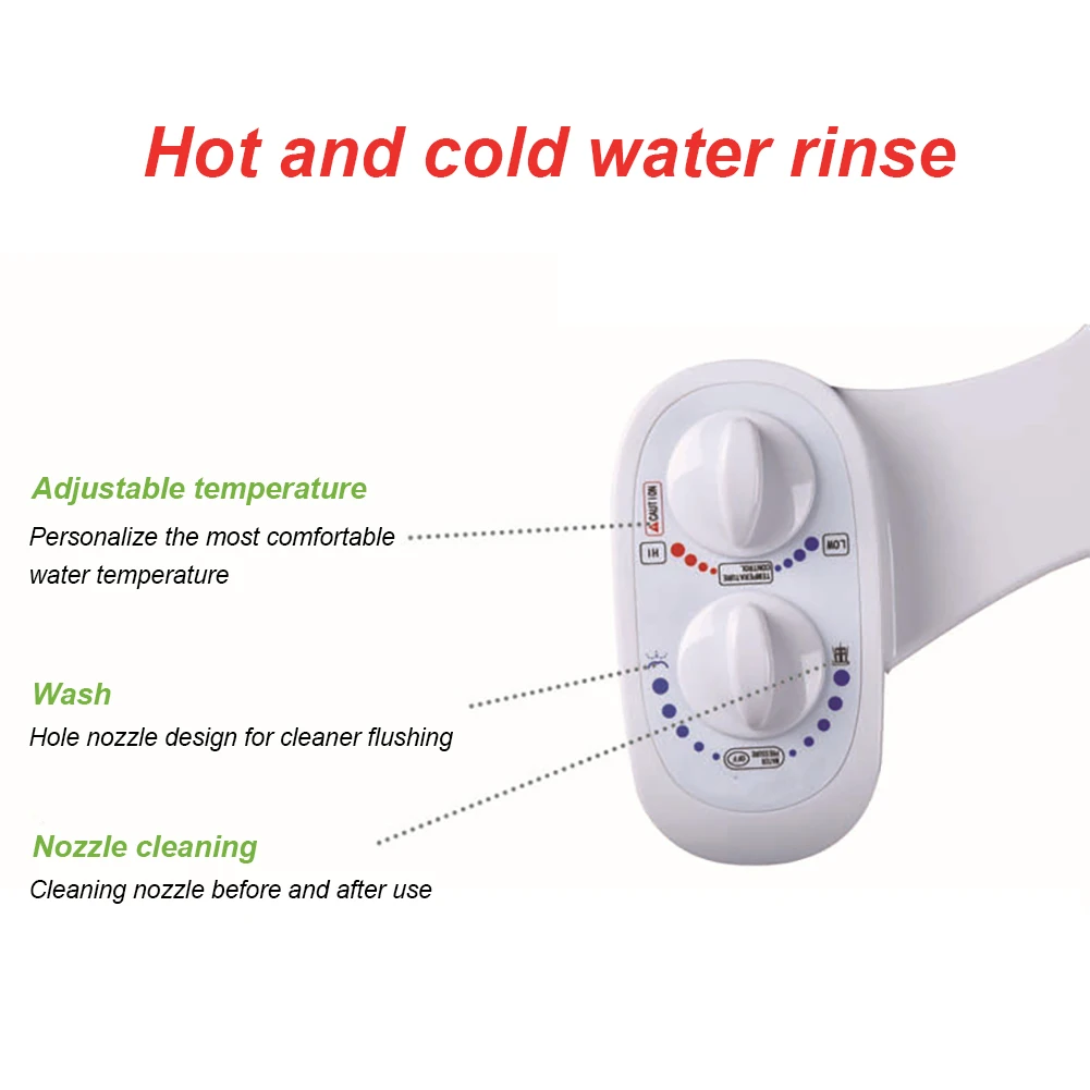 Неэлектрическое крепление для биде сиденье на унитаз или самоочищающееся сопло