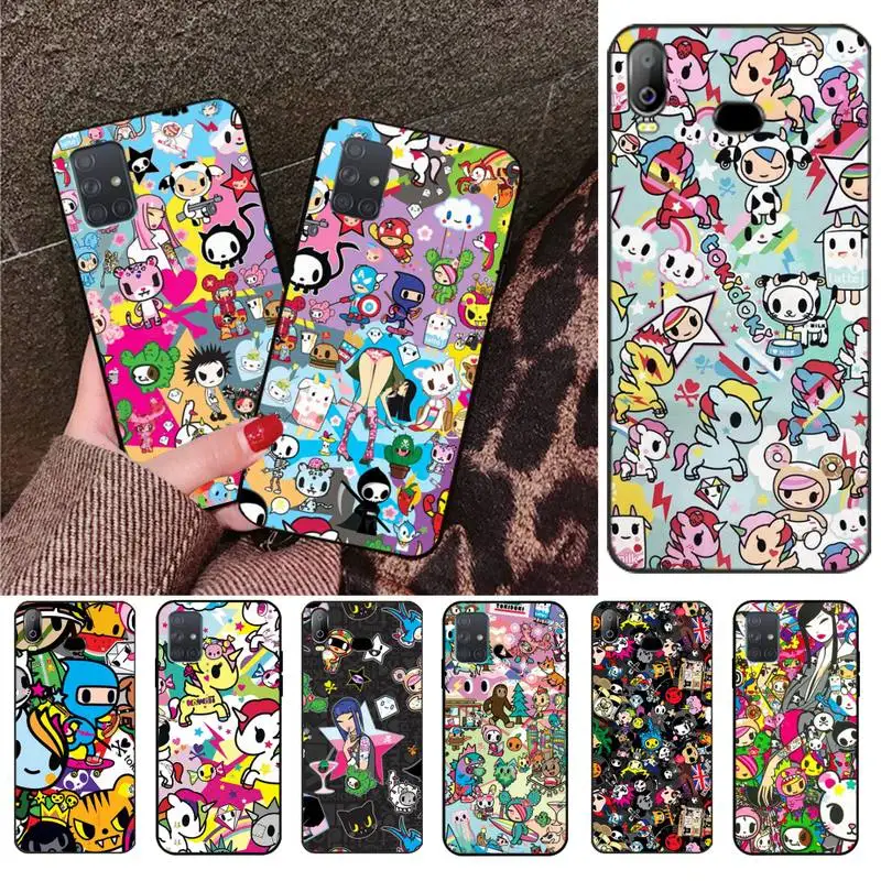 

HPCHCJHM Japan Tokidoki Soft Silicone TPU Phone Cover For Samsung A10 A20 A30 A40 A50 A70 A80 A71 A91 A51 A6 A8 2018