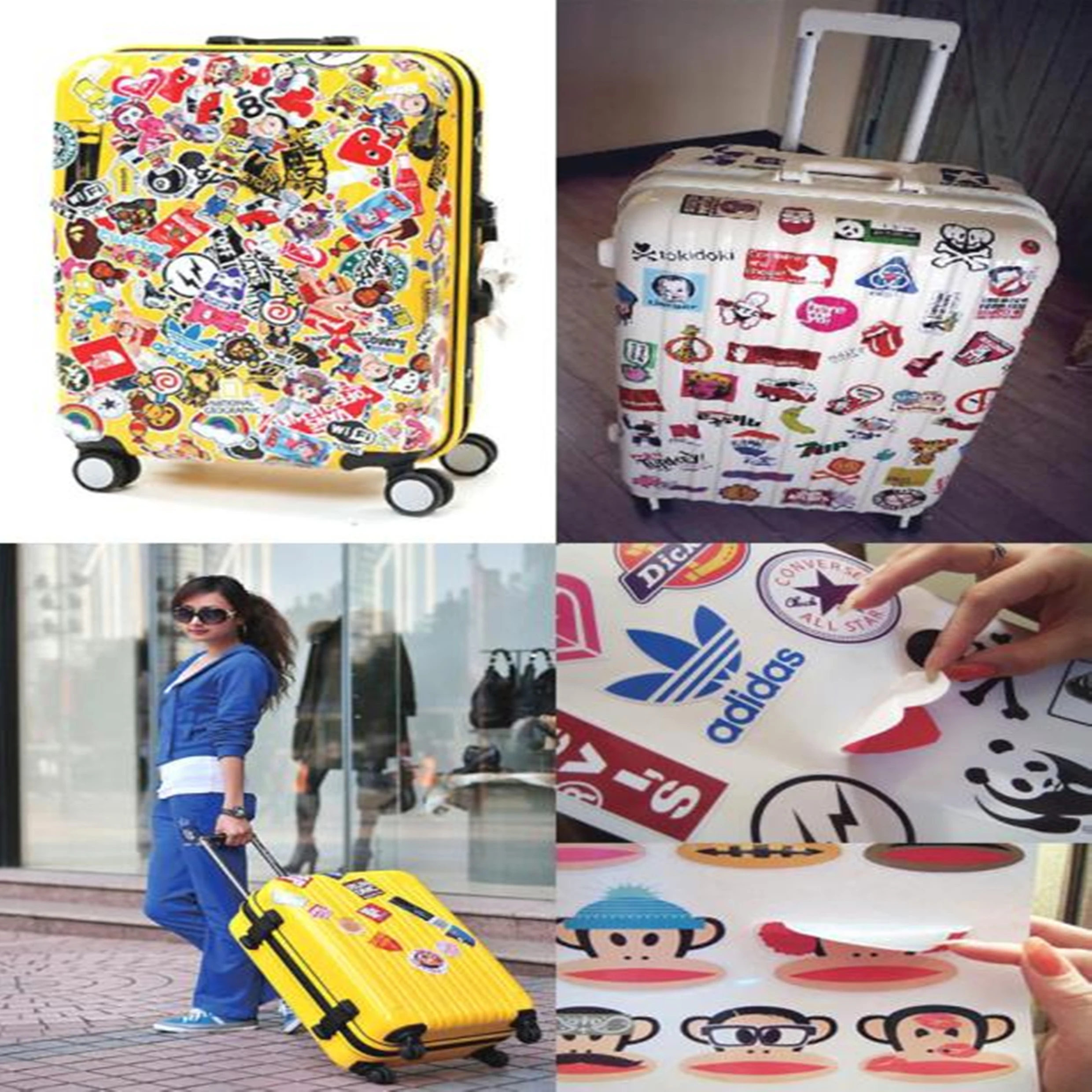 50 шт. водонепроницаемые Стикеры для ноутбука скейтборда | Игрушки и хобби