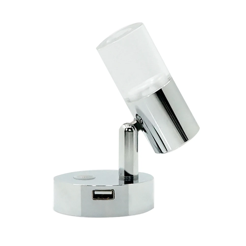 RV светильник для чтения дома на колесах с регулируемой яркостью настенный лодки