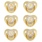 Соска-пустышка детская с надписью, без бисфенола А