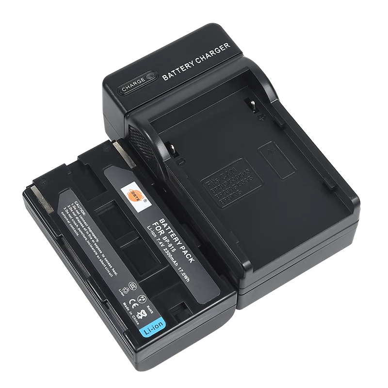 2 шт. 2300 мАч 7,4 V DSTE BP-915 911 914-M Батарея Зарядное устройство для Canon C2 DM-MV1 MV10 E1 E2 E30 ES-410V 4000 MV10 UCV10 UCV100 XM1 - Цвет: 1Battery 1DCBCharger