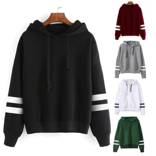 

New Spring Autumn Womens Long Sleeve Hooded Sweatshirt Loose Casual Warm Hoodies Sweatshirts 4 Colors Female Jumper Tracksuits