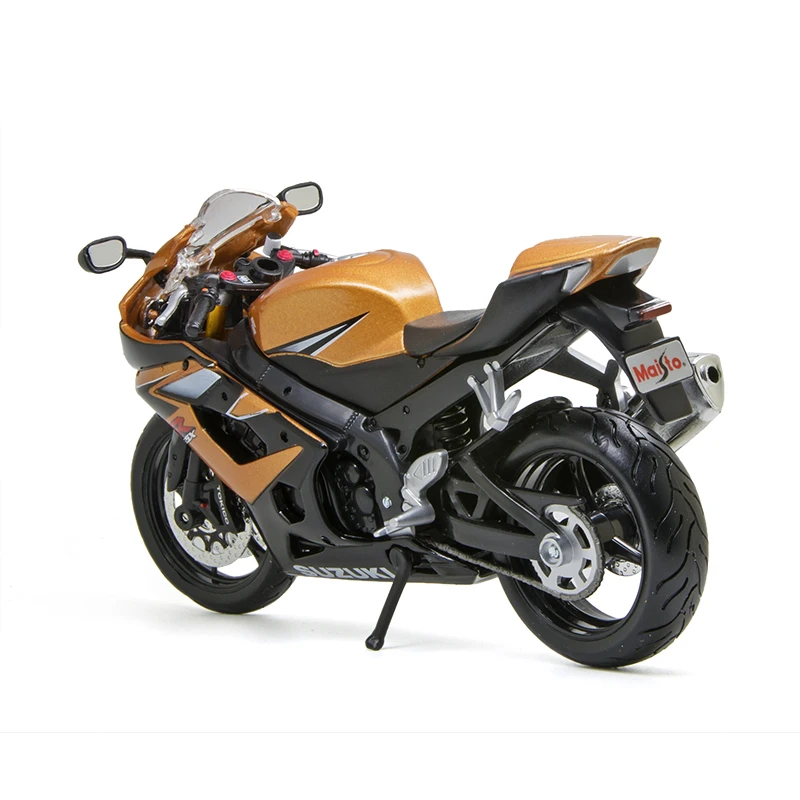 Модель мотоцикла MAISTO Suzuki GSX R1000 коричневый масштаб 1:12 литая металлическая