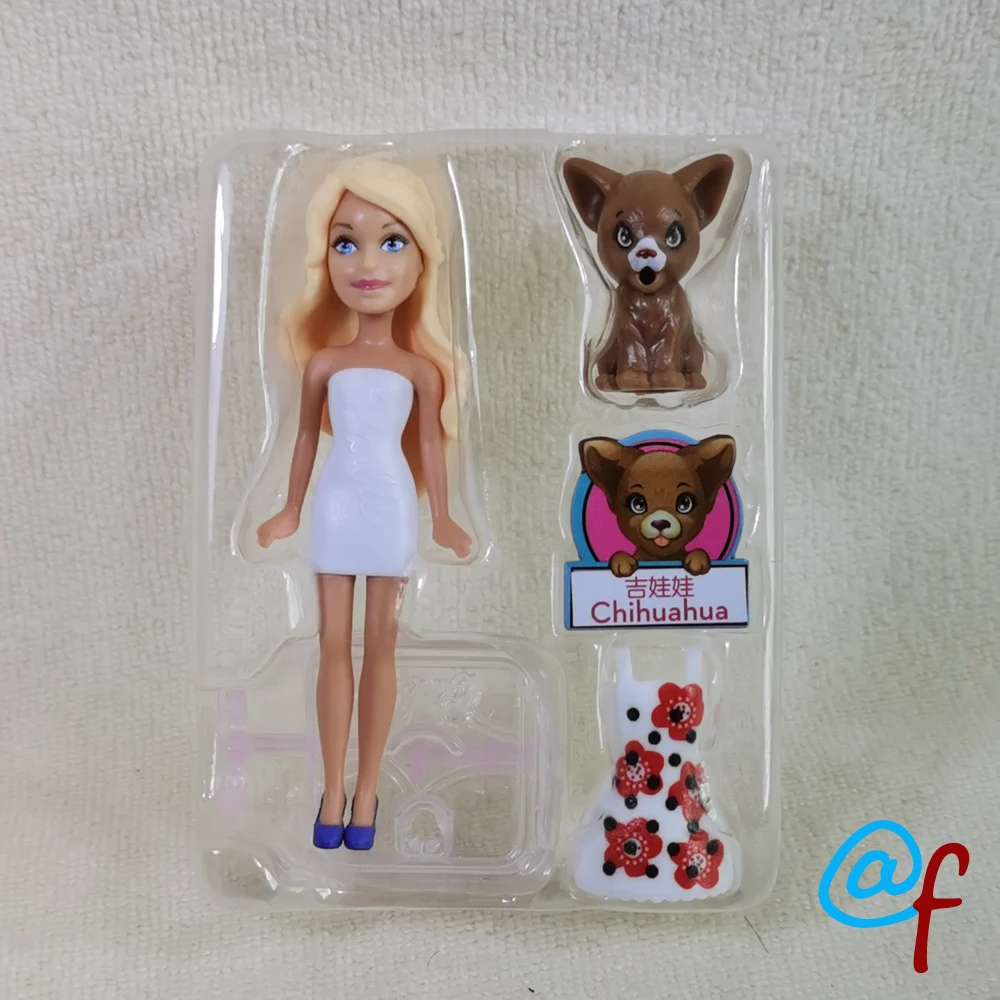 1 комплект оригинальная импортная Одежда для девочек кукла и домашнее животное 8