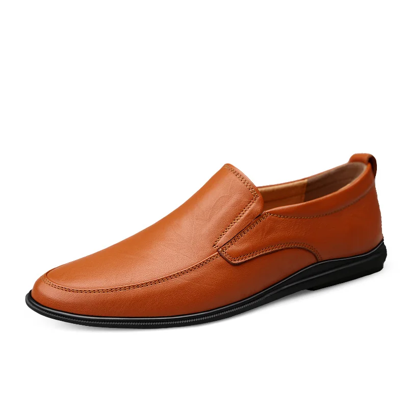 

Основные сандалии женская обувь на плоской подошве женские лоферы, повседневная кожаная обувь; Модная Мужская дышащая обувь для прогулок и ...