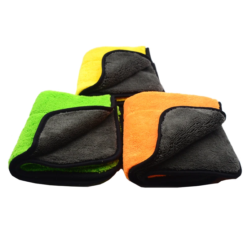 3 шт. плюшевые полотенца из микрофибры 45 х38 см 800 г/м2|detailing towel|car cleaning clothmicrofiber car |