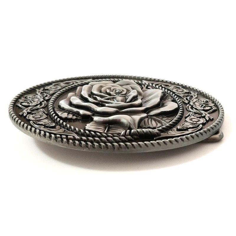 2019 винтажная стильная Серебряная розовая металлическая пряжка для ремня