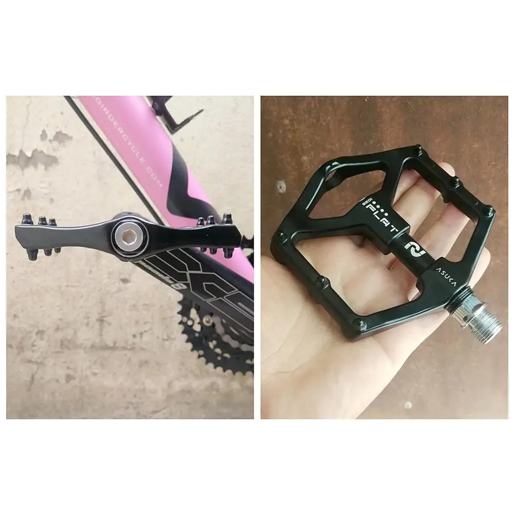 Ультра-светильник горный велосипед MTB педали плоская платформа большие ноги