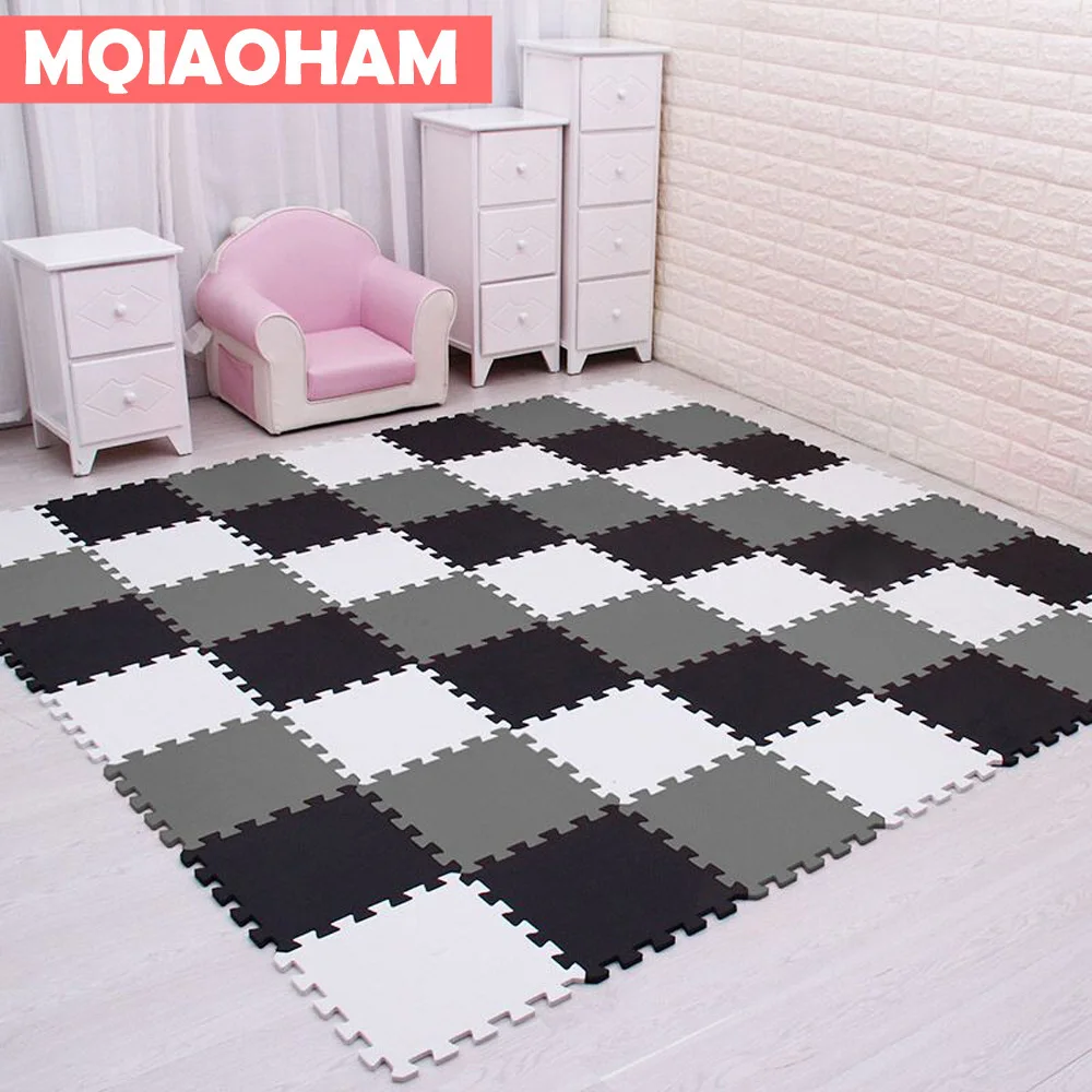 MQIAOHAM, 9 шт./лот, EVA пена, детский игровой коврик, детские игрушки, пазлы, коврики для спортзала, школы, Portective, коврики 30x30x1 см для унисекс