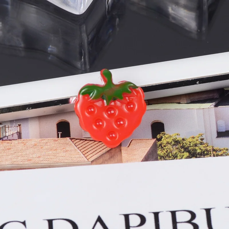 Смолы сэндвич клубника Lizuny поставки слаймов Полимерная глина амулеты DIY слизи