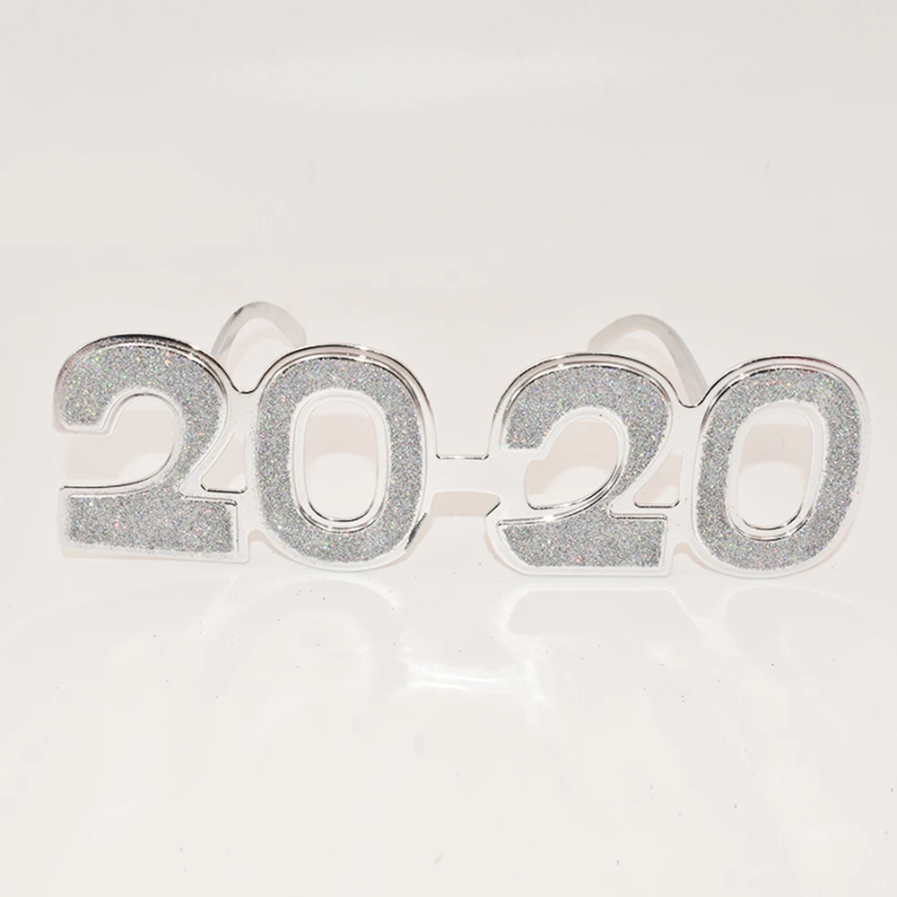 4 пары цифровых очков 2020 новогодние реквизиты для вечерние ринки забавные очки