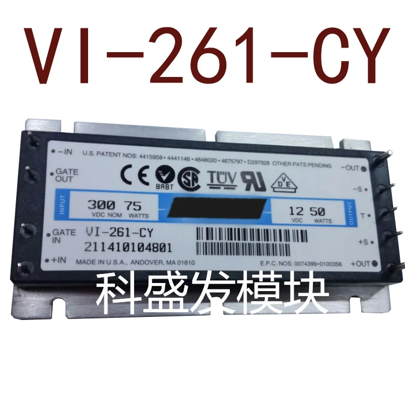 

Original-- VI-261-CY DC 300V-12V 50W4.16A 1 year warranty ｛Warehouse spot photos｝