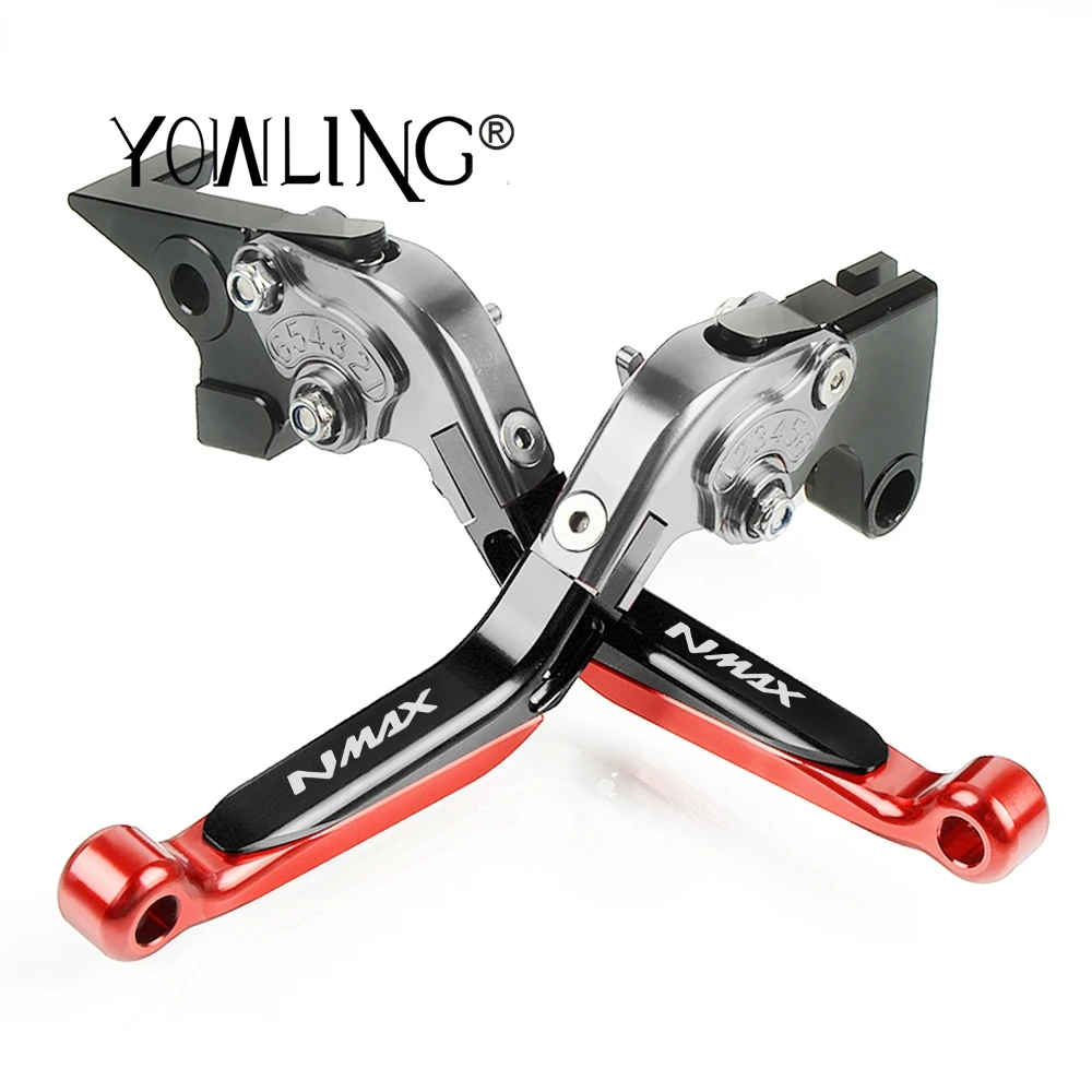 

Motorcycle Clutch Brake Lever Extendable Adjustable Foldable Levers For YAMAHA NMAX 155 NMAX155 NMAX 125 NMAX 150 NMAX 2015-2020