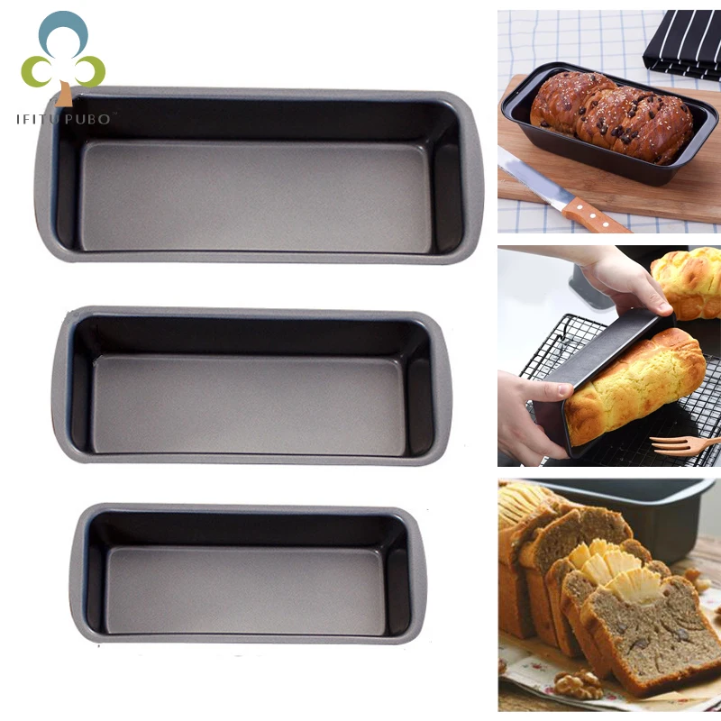 1 шт. форма для выпечки хлеба Прямоугольная из углеродистой стали посуда DIY