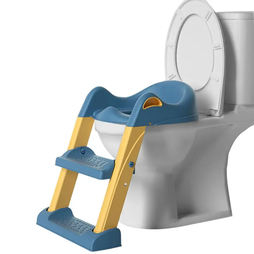 

Children Toilet Seat With Step Stool Ladder Toilet Training Seat Chair Infant Potty Seat Oddlers Boys Girls Safe Toilet Potties