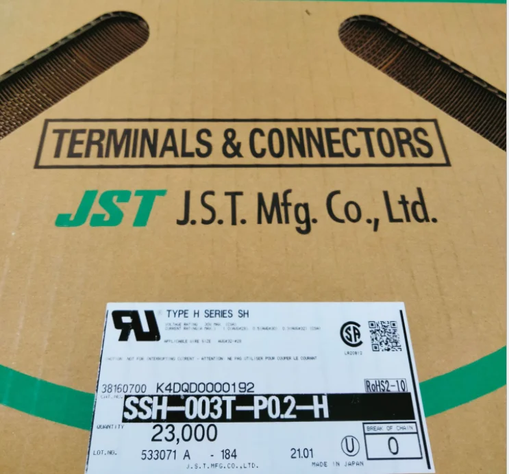 JST B4PS-VH 100% piezas nuevas con cabezal CONN R/A 4POS 3,96 MM-0