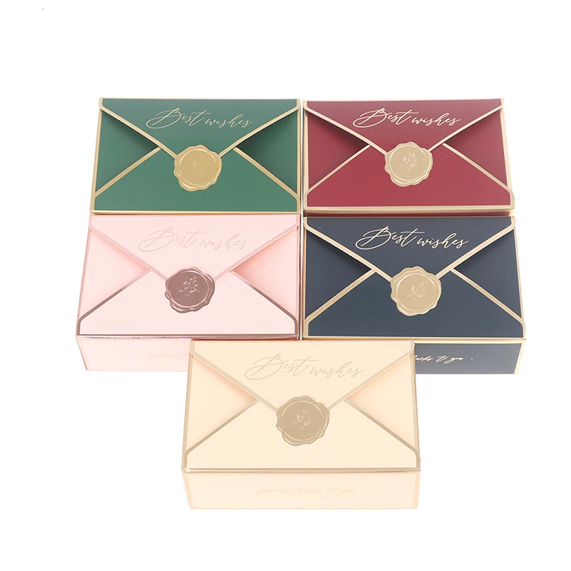 5 шт./лот простая креативная картонная подарочная коробка упаковка в форме