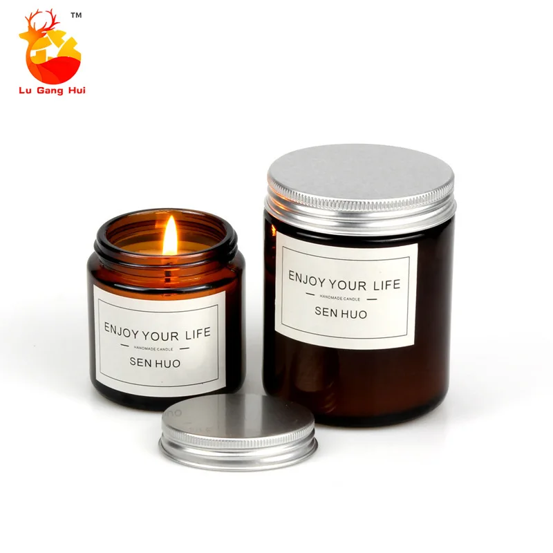 Изысканный банку непригорающий бездымный противень ароматерапевтическая свеча