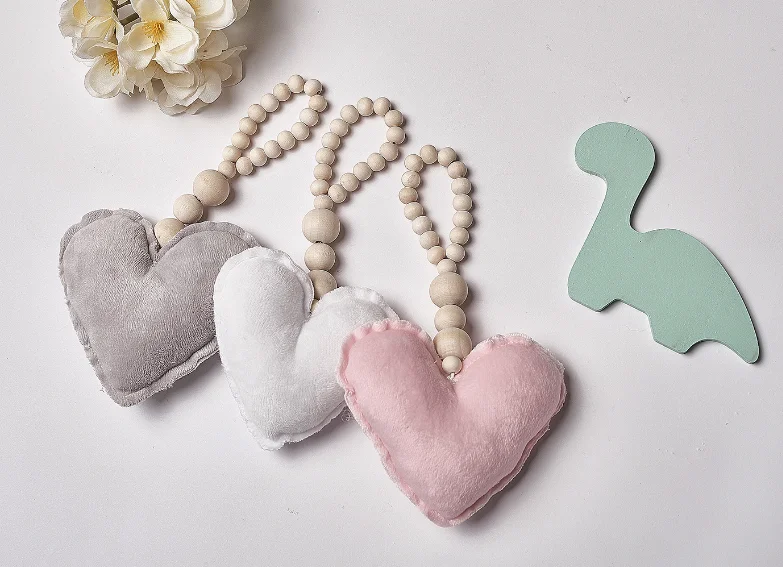 INS скандинавские деревянные Звезды Любовь Луна палатка Висячие декоративные