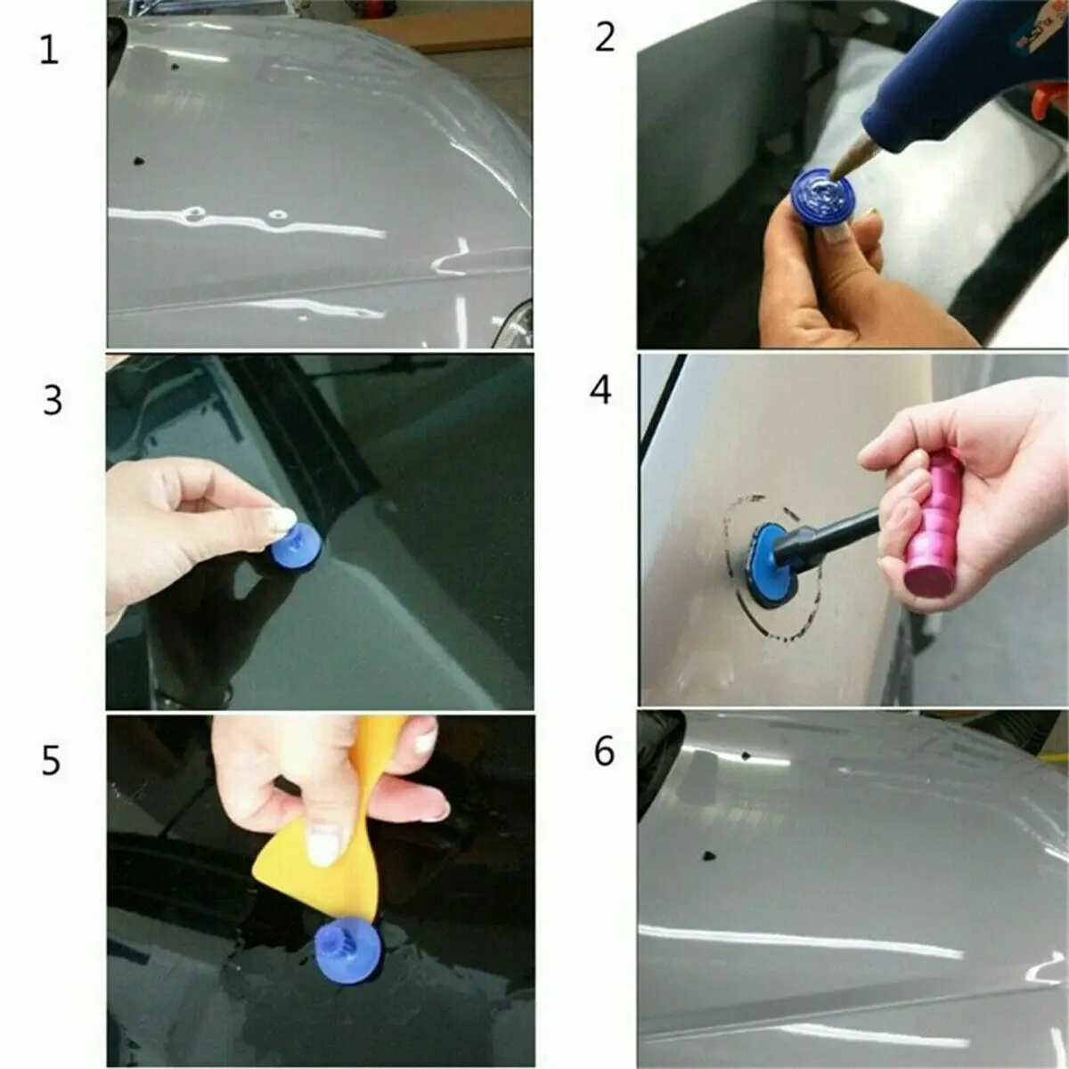 Preço Corpo Do Carro Automotivo Paintless Dent Ding Remoção Ferramentas De Reparo Extrator Kit Lifer