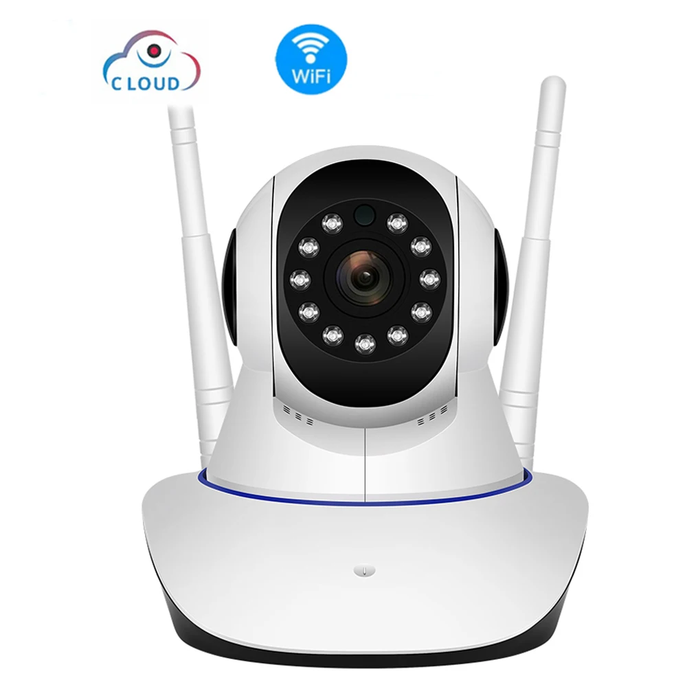 HD 1080 P Wi Fi Беспроводной домашней безопасности IP камера сети видеонаблюдения 15 м ик